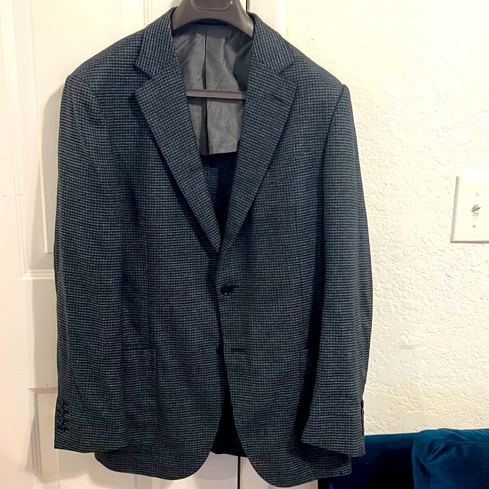 Ermenegildo Zegna denim blue sport coat